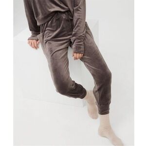Offline by Aerie After Party Velour Jogger University Grey